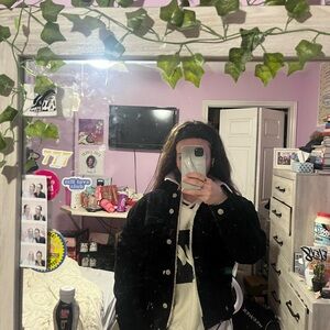 Bluenotes Black Bomber Jacket